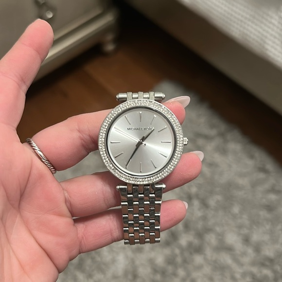 MICHAEL Michael Kors Accessories - Silver Michael Kors watch.